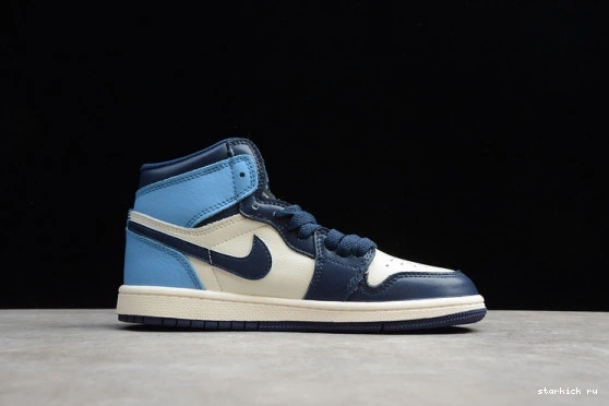 555088-140 (555088-140) Blue Obsidian 1 Jordan Kids Kid University Air 0329